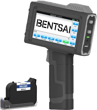 طابعة نافثة حبر يدوية من بينتساي، لاسلكية، متعددة الوظائف، اسود، BT-HH6205 B