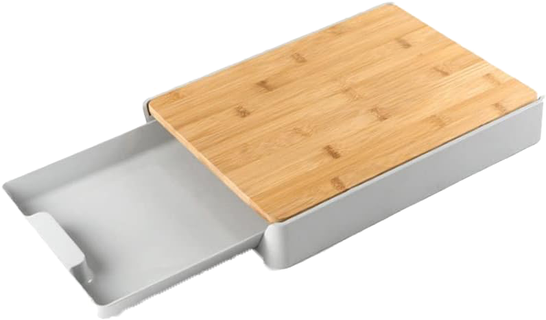 لوح تقطيع مع درج، 2 في 1، خشب ، 1842