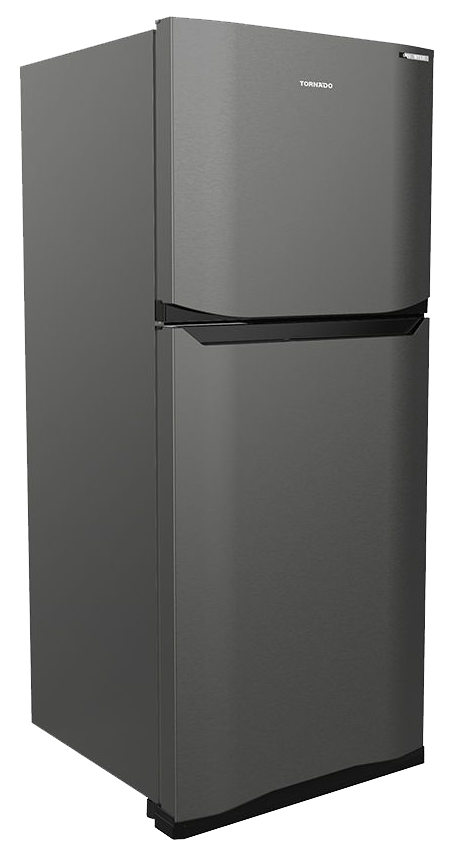 ثلاجة تورنيدو نوفروست ، 355 لتر ، 2 باب ، انفرتر ، بلازما ، أستانلس غامق ، RF-40FTV-DST