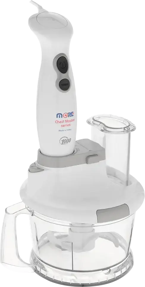 هاند بلندر تركي من مور، 1000 وات، 1.5 لتر، أبيض، M-FB1000