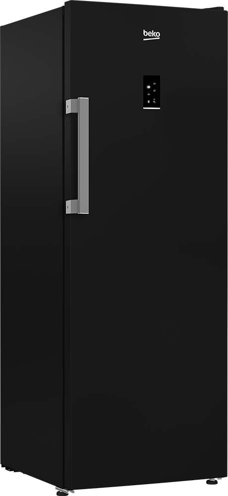 فريزر رأسي بيكو نوفروست ، 7 درج ، شاشة ديجيتال ، أسود ، صناعة تركى ، B3RFNE294XB