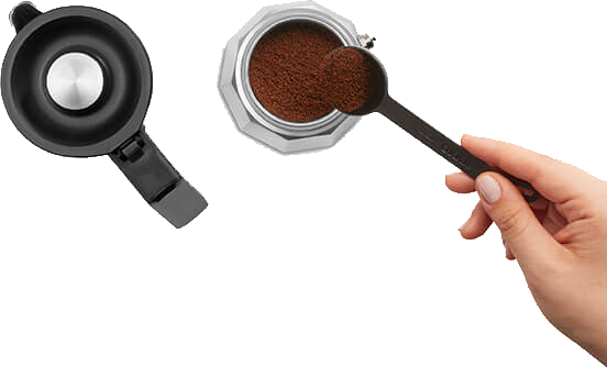 ماكينة تحضير قهوة تركي ارزوم اوكا ريتش موكا بوت، 1350 وات، 5 فنجان، مؤشر ليد، فضي، OK0027