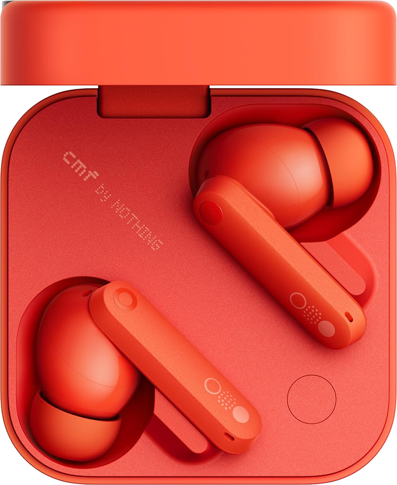 سماعات أذن لاسلكية CMF Buds Pro2، بلوتوث 5.3، إلغاء الضوضاء، مقاومة للماء، برتقالي، B172