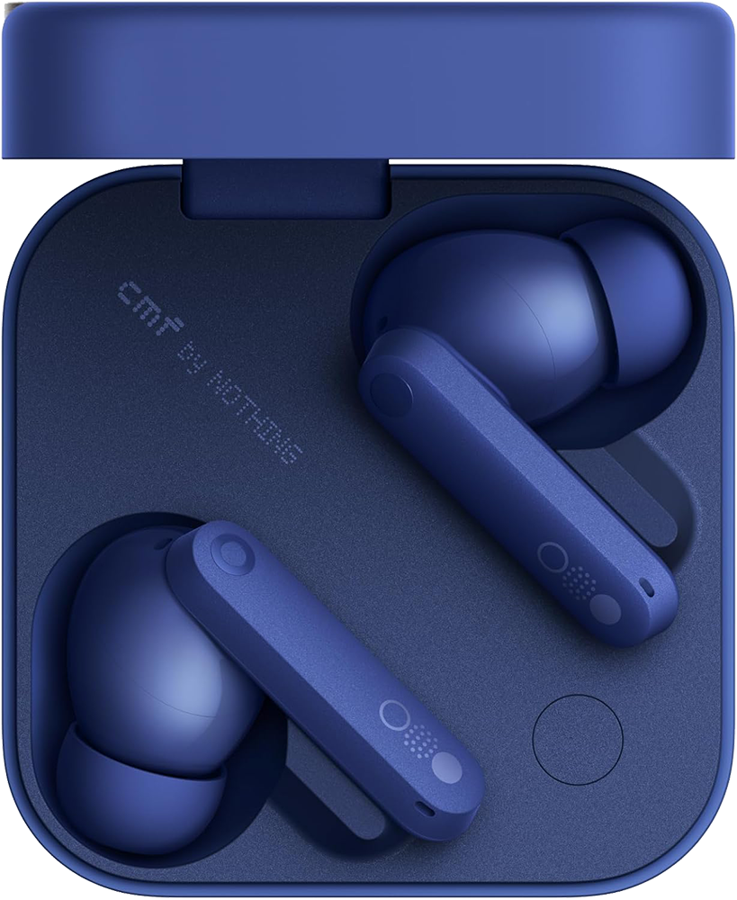 سماعات أذن لاسلكية CMF Buds Pro2، بلوتوث 5.3، إلغاء الضوضاء، مقاومة للماء، أزرق، B172