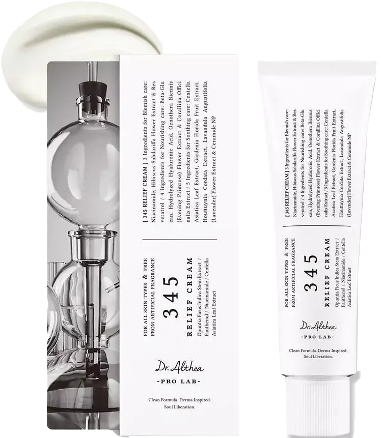 كريم مرطب 345 من دكتور ألثيا، 50 مل