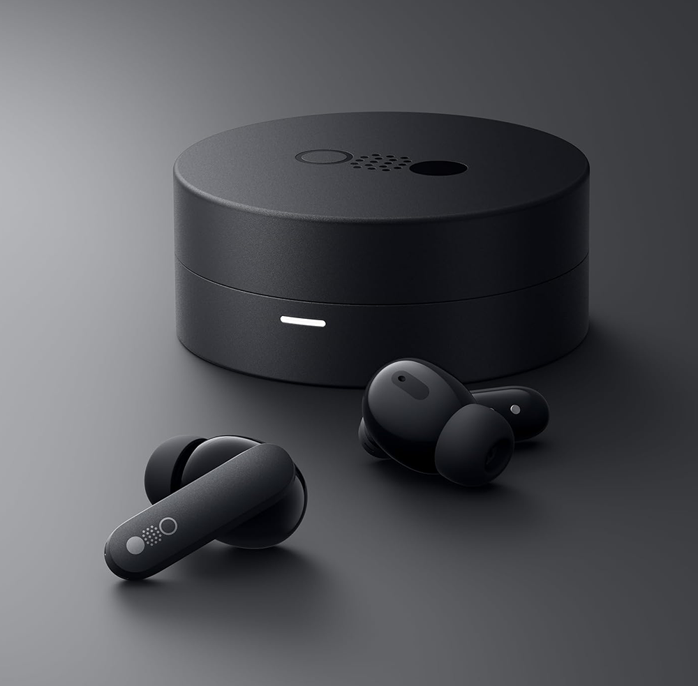 سماعات أذن لاسلكية CMF Buds Pro، بلوتوث 5.3، إلغاء الضوضاء، مقاومة للماء، رمادي غامق ، B163