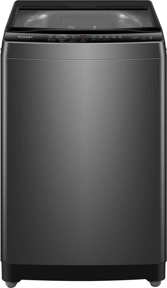 غسالة ملابس فوق اتوماتيك هاير تحميل علوي ، 11 كيلو ، شاشة ديجيتال ، باب هيدروليك ، فضي ،HWM110-316S6