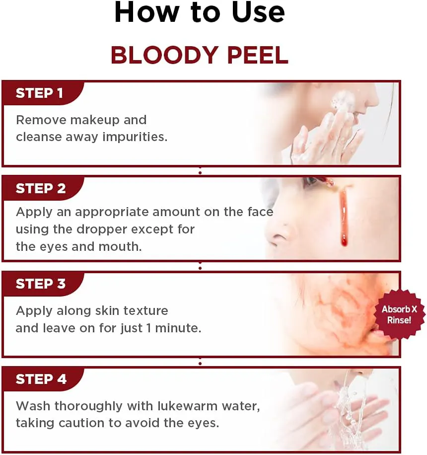 Skin1004 Zombie Beauty Bloody Peel, 30 ML