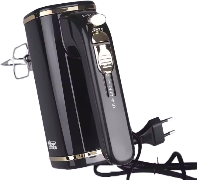 مضرب بيض كهربائي دي اس بي ، 200 وات، 5 سرعات، متعدد الألوان ،KM2008