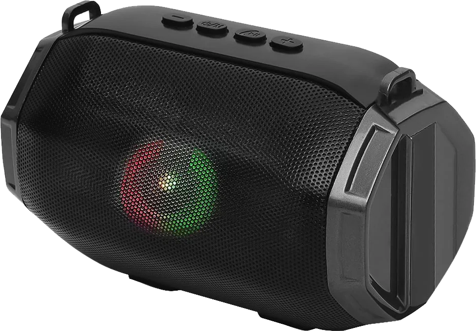 مكبر صوت محمول جيجاماكس بلس ، 5وات، بلوتوث ،usb ، اسود  GM-05