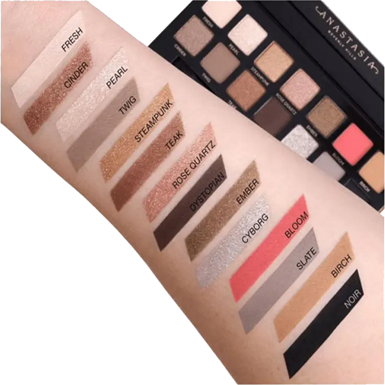 باليت اي شادو انستازيا سولتري، 14 لون