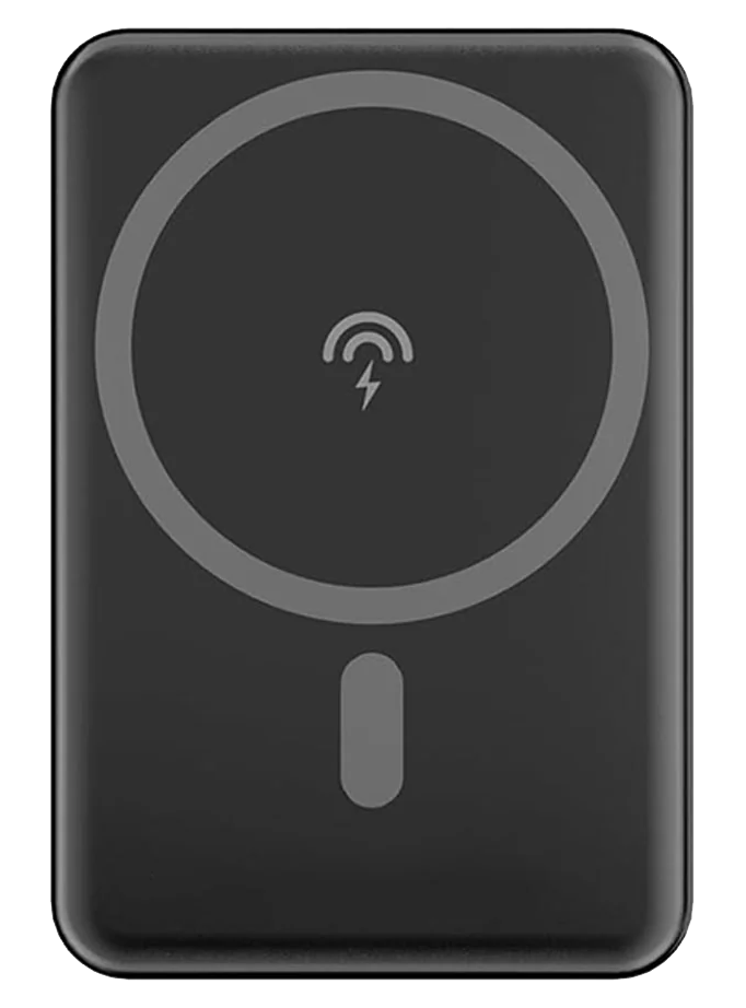 باور بانك مومو لاسلكي مجناتيك ، 10000 مللي أمبير ، بقوة 22.5 وات ، شحن سريع تايب C ، أسود ، MO-044401