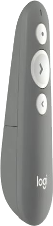 ريموت ليزر للعروض التقديمية لوجيتك ، لاسلكي ، usb ، رمادي ،R500s