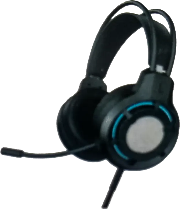 سماعة الألعاب سلكية فوريف، ميكروفون ، إضاءة RGB، أسود، FV-M13