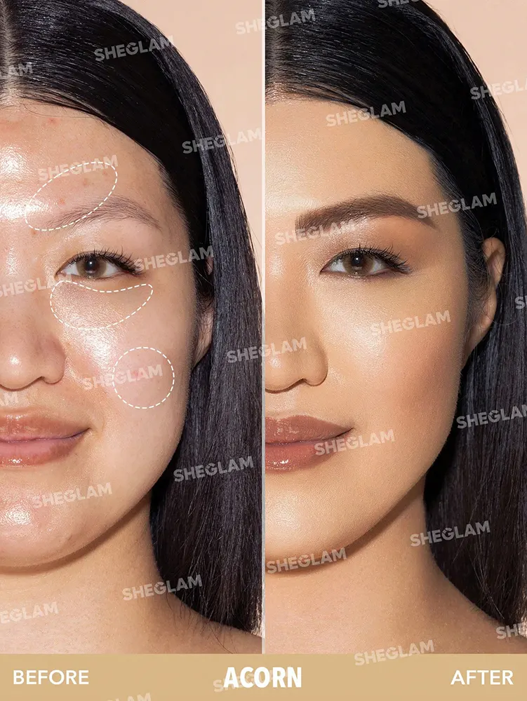 كونسيلر شيجلام لايك ماجيك تغطيه عاليه تدوم لمده 12 ساعه، اكورن