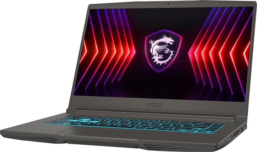 لابتوب msi Thin A15 A15 B7VF-422XEG، معالج AMD Ryzen™ 7- 7735HS، رامات 16 جيجابايت ، هارد ديسك 512 جيجابايت SSD، كارت شاشة NVIDIA® GeForce RTX ™ 4060 سعة 8 جيجابايت GDDR6، شاشة 15.6 بوصة FHD، دوس، رمادي