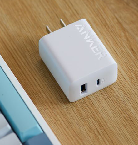 شاحن انكر نونو، 20 وات، منفذين للشحن، أبيض، A2348621