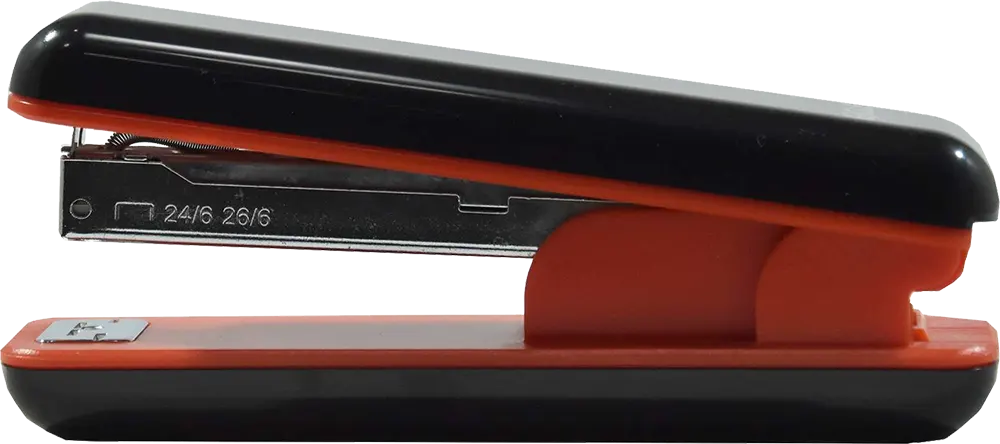 دباسة مكتبية إيجل، سريعة الاستخدام، أسود*أحمر  S5146