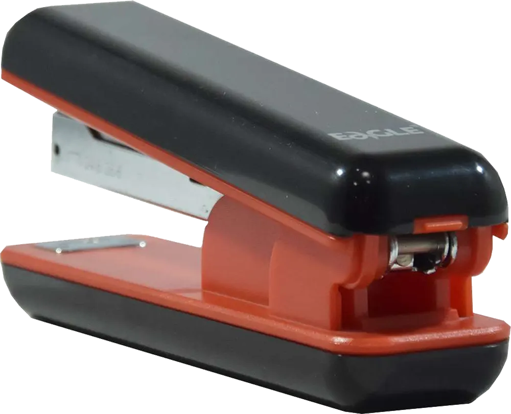 دباسة مكتبية إيجل، سريعة الاستخدام، أسود*أحمر  S5146