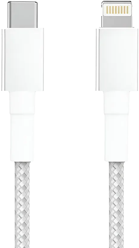كابل شحن سريع من مومو، 30 وات، من تايب سي الى لايتنينج، 1.2متر ، ابيض، MO-011011