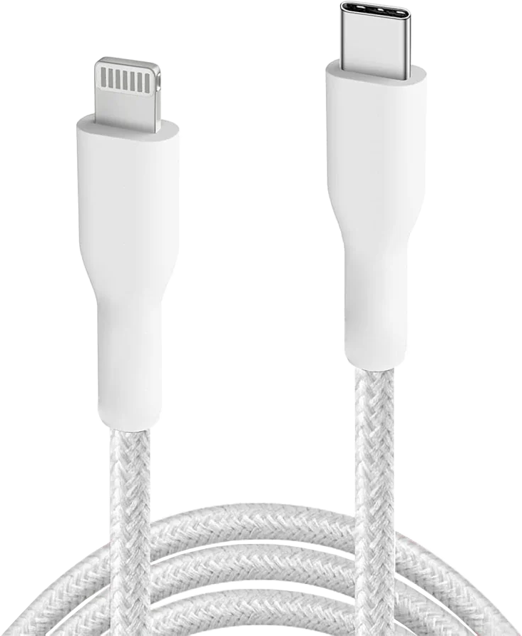 كابل شحن سريع من مومو، 30 وات، من تايب سي الى لايتنينج، 1.2متر ، ابيض، MO-011011