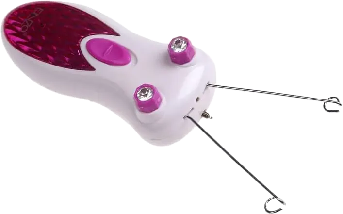 ماكينة ازالة شعر كهربائية موهير بالخيط ، لون أبيض*فوشيا، موديل MO-9041