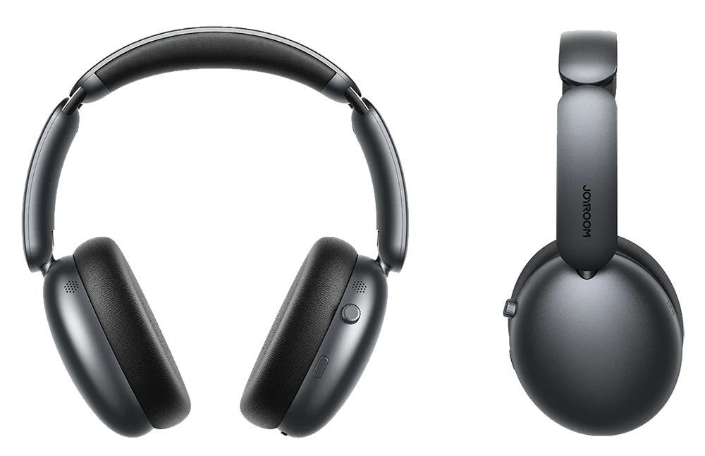 سماعة رأس لاسلكية جوي روم JR-JH1 ، خاصية الغاء الضوضاء ANC ، قابلة للطي ، أسود