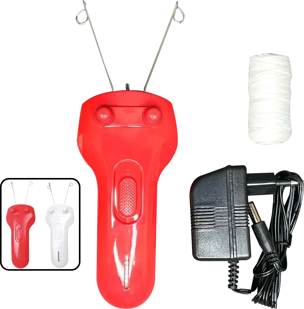 ماكينة ازالة شعر كهربائية موهير بالخيط ، ألوان متعددة، موديل MO-9053