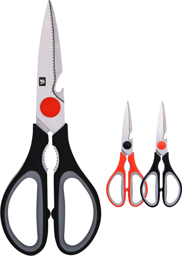 مقص ستانلس ستيل بيد سيليكون من ديلي متعدد الألوان - E77750