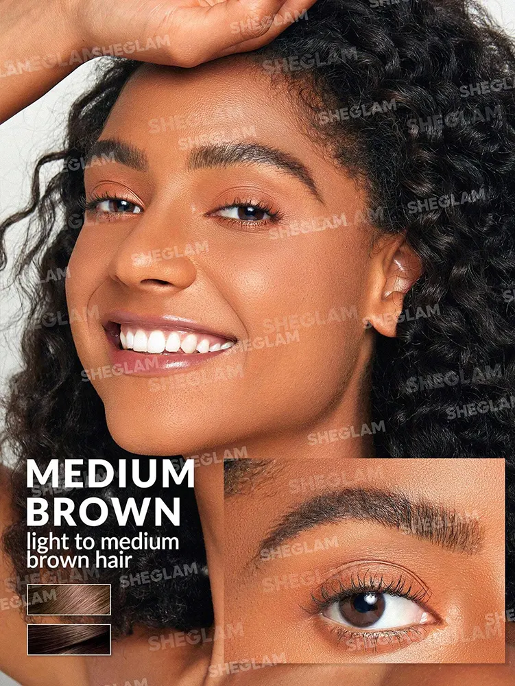 مصحح حواجب سائل فيذر بيتر من شيجلام،  بني متوسط