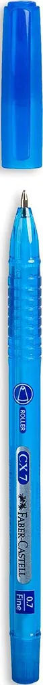قلم جاف فابر كاستل أزرق بسن 0.7 مللي، Cx7