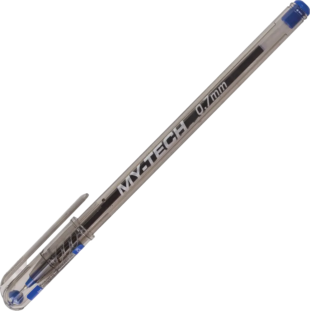 قلم حبر جاف بنسان ماي تك، 7 ملم، أزرق، 2240