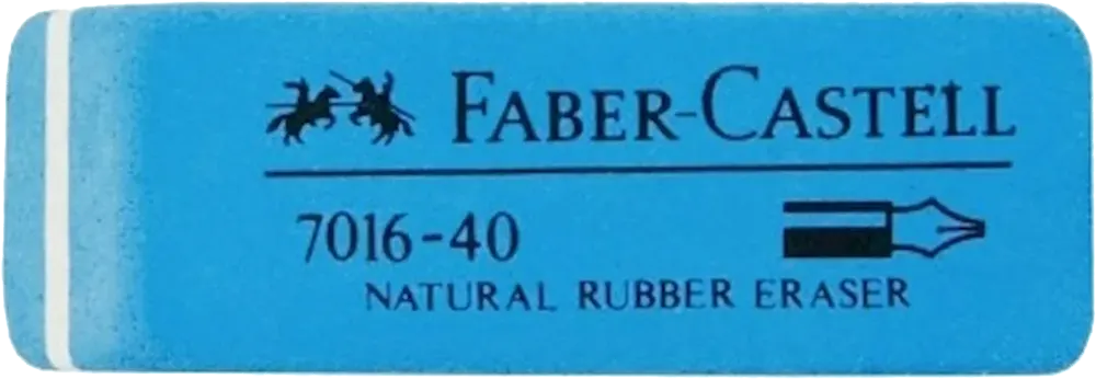 أستيكة حبر فابر كاستل، متوازي أضلاع، قطعة واحدة، أزرق