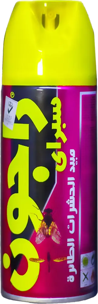 مبيد حشري راجون بخاخ للحشرات الطائرة ، 250 مل، بنفسج