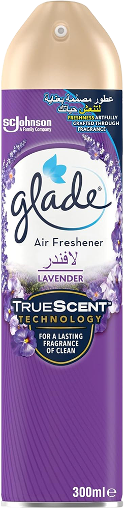 معطر جو سبراي من جليد ، برائحة اللافندر ، 300 مل ، بنفسجي