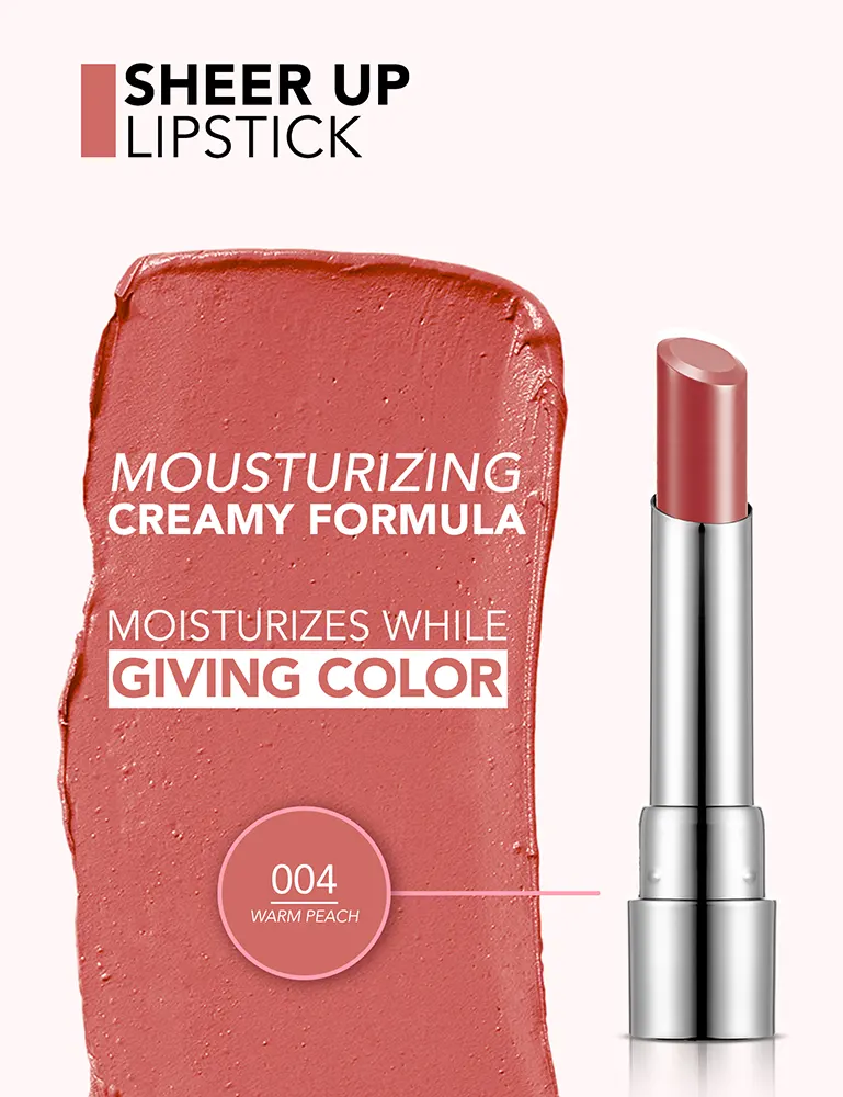 احمر شفاه فلورمار شير اب، 004 وورم بيتش