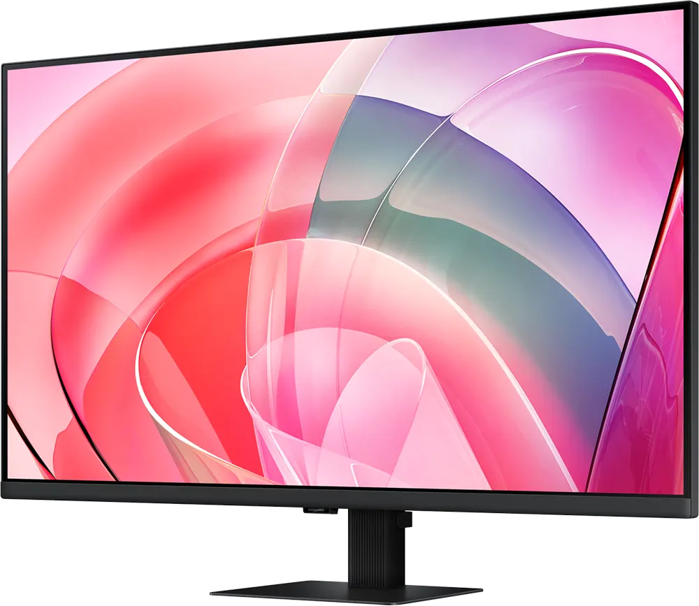 شاشة كمبيوتر سامسونج فيوفينيتي S7 ليد مقاس 32 بوصة، دقة 4K، لوحة VA، أسود، LS32D706EAMXEG