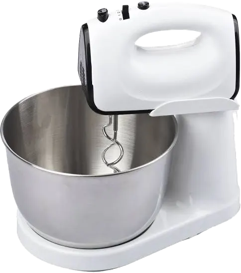 مضرب بيض بالعجان دي إس بي ، 250 وات، 4 لتر ، أبيض، KM3001