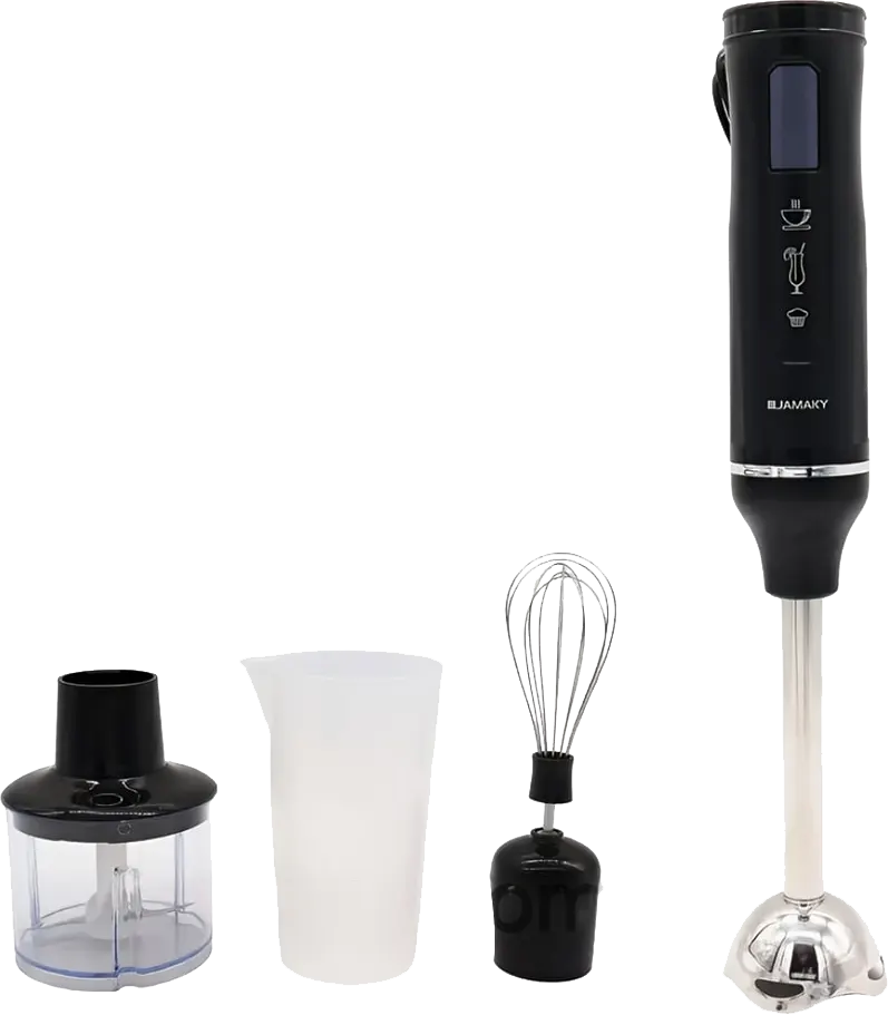 هاند بلندر جماكي 1000 وات، كبة 350 مل، لون أسود، موديل JMK3004A