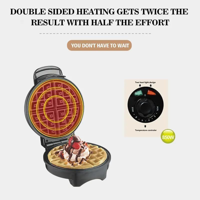 صانع الوافل دي إس بي ، 850 وات ، أسود ، KC1048