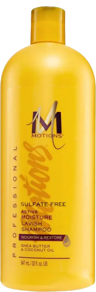 شامبو  بزبده الشيا وزيت جوز الهند خالي من السلفات من موشن، 947 مل