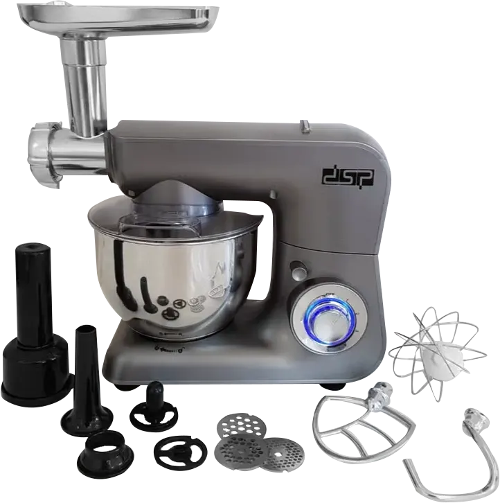 عجان كهربائي بالمفرمة دي اس بي 1000 وات، 4 لتر، لون رمادي، KM3042