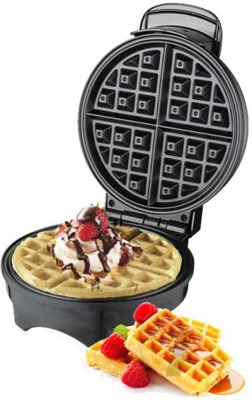 صانع الوافل دي إس بي ، 1000 وات ، أسود ، KC1208