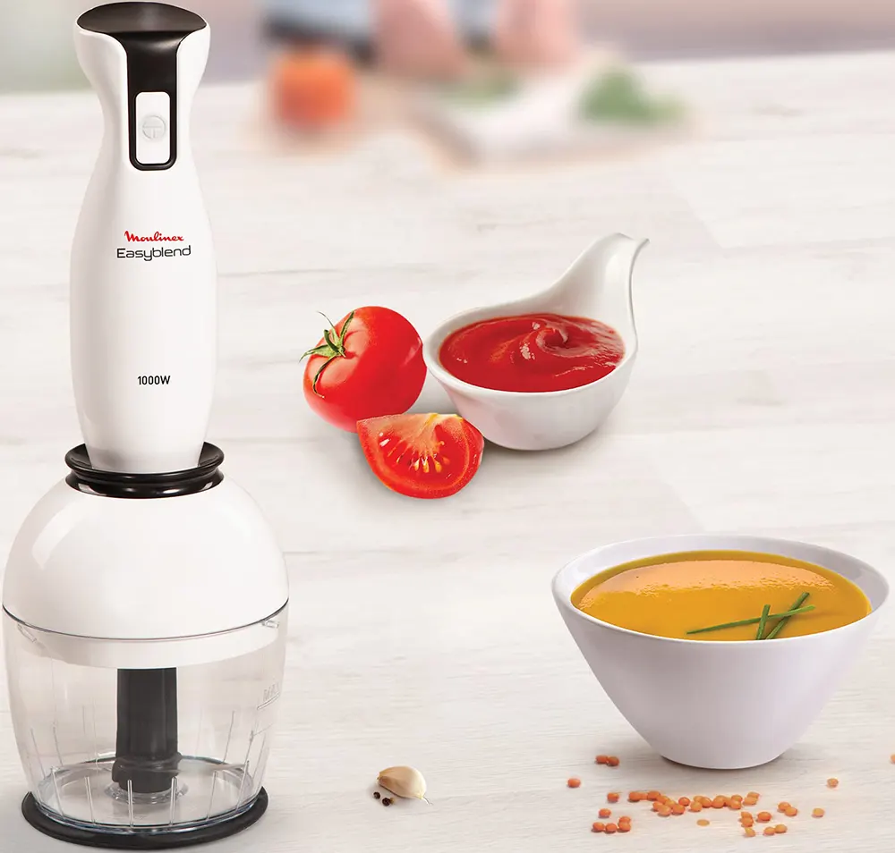 هاند بلندر مولينكس، 1000 واط، 0.5 لتر، أبيض، DD1812EG-98