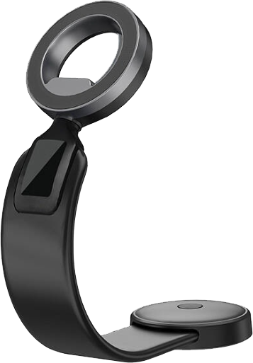 حامل موبايل مغناطيسي للسيارة ويوو ماجو، دعم ماج سيف ، أسود ، WI-CH053