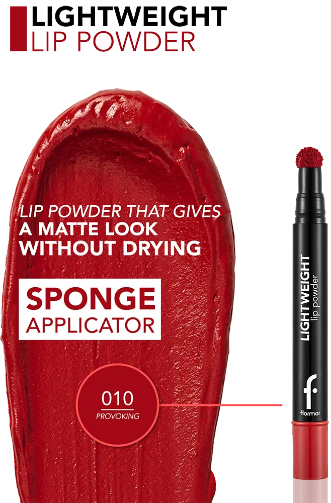 احمر شفاه فلورمار لايت ويت ليب باودر، 010 بروفوكينج