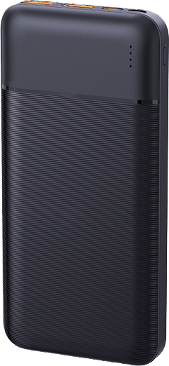 باور بانك ويوو سبيدي سيريس ، 10000 مللي أمبير، يدعم الشحن السريع  ،12 فولت، 3 منافذ، أسود، JC-19