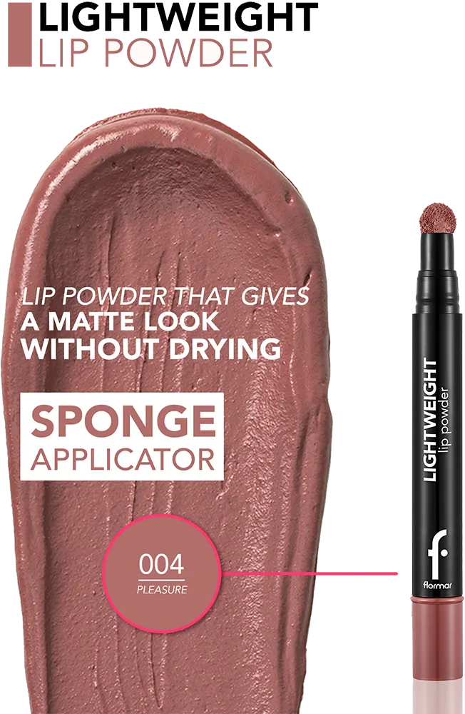 احمر شفاه فلورمار لايت ويت ليب باودر، 004 بليجر