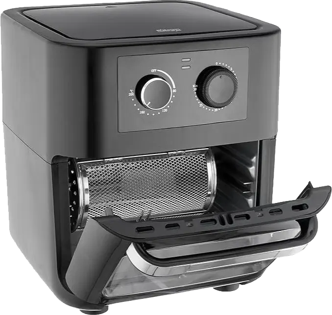 قلاية بالفرن دي اس بي، 1700 وات، 12 لتر، اسود، KB2029