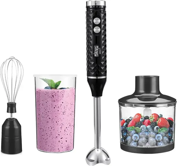 هاند بلندر دي اس بي، 200 وات، كوب 700 مللي ، كبة 500 مللي،  أسود، KM1143